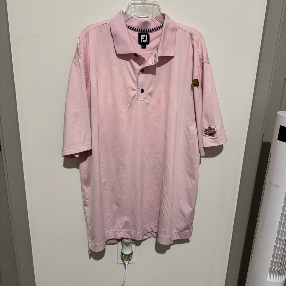 FootJoy Pink Men's Polo Shirt